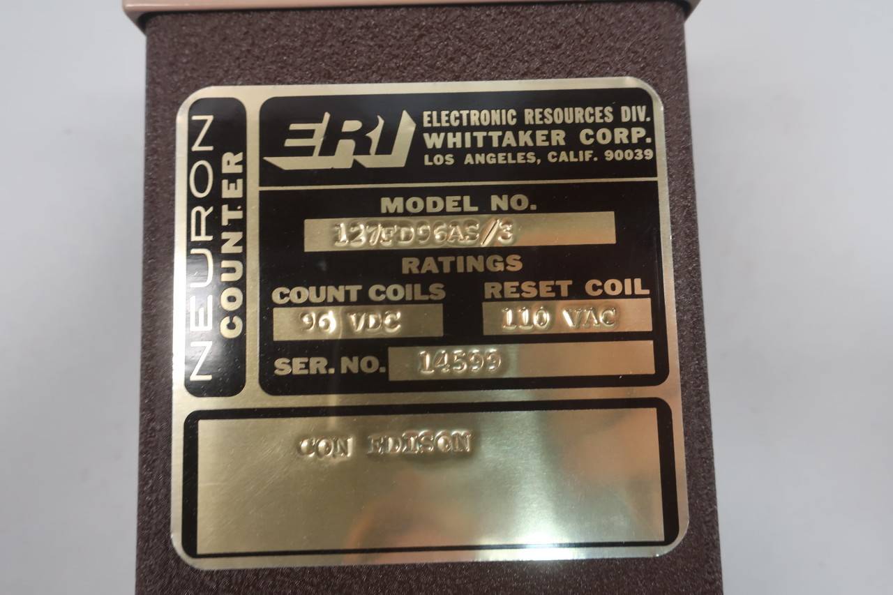 Details about   Eri 127FD96AS-3 Neuron Counter 110v-ac 96v-dc