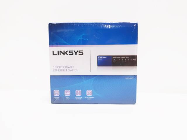 LINKSYS SE3005 5-PORT GIGABIT ETHERNET SWITCH