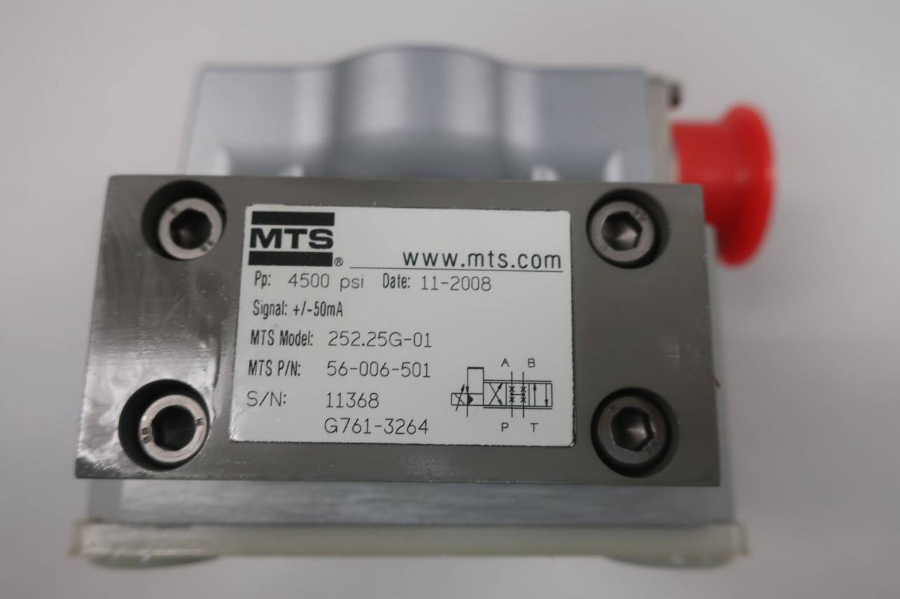 Free DHL or UPS Details about   1pcs New valve G761-3261B Servo valve MTS model is 252.22G-01