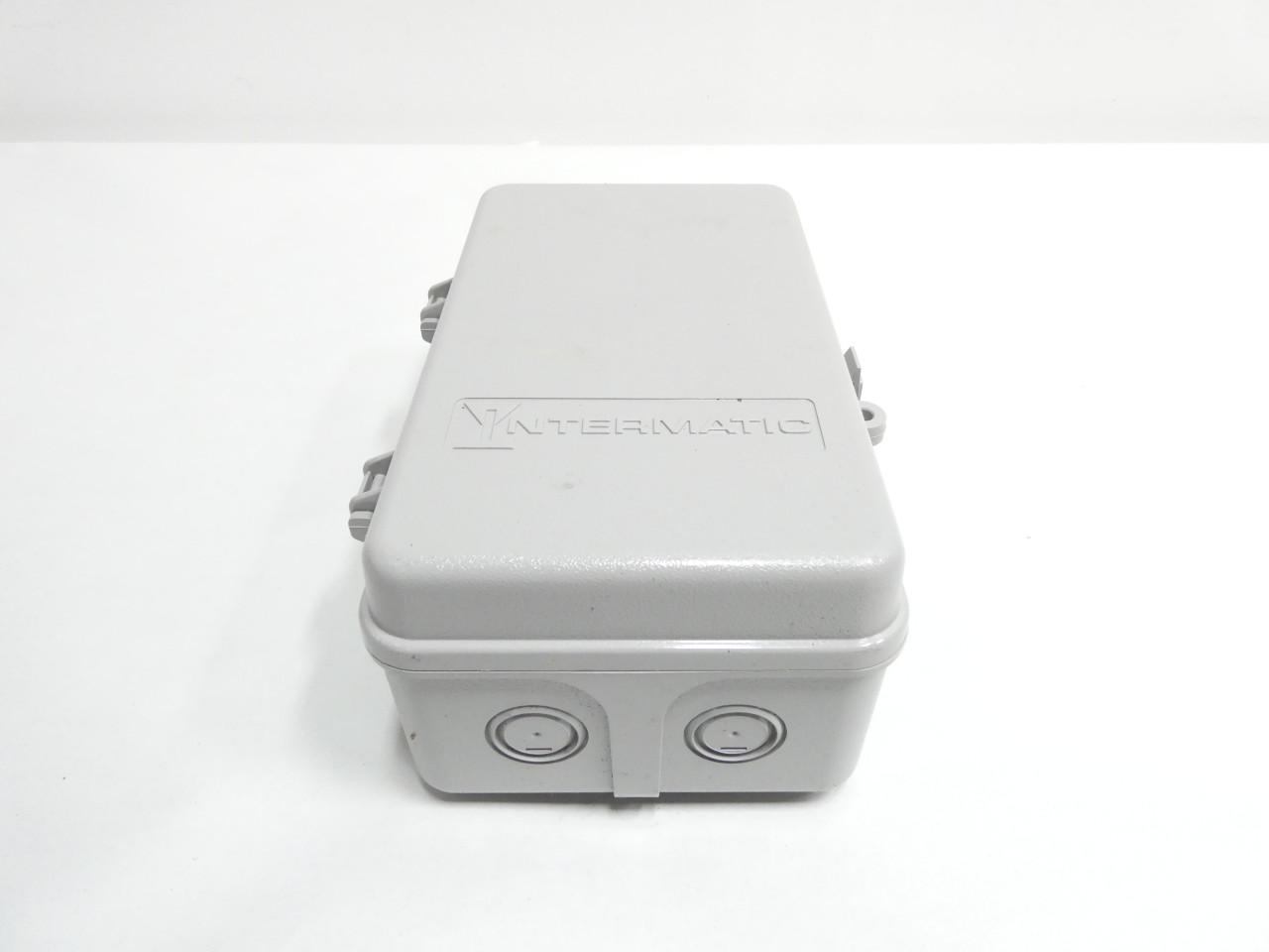 Intermatic T101P 24-Hour Mechanical Time Switch, 120 VAC, 60Hz, SPST, Indoor/Outdoor Plastic Enclosure, 1 Hour Interval — Accessori generali