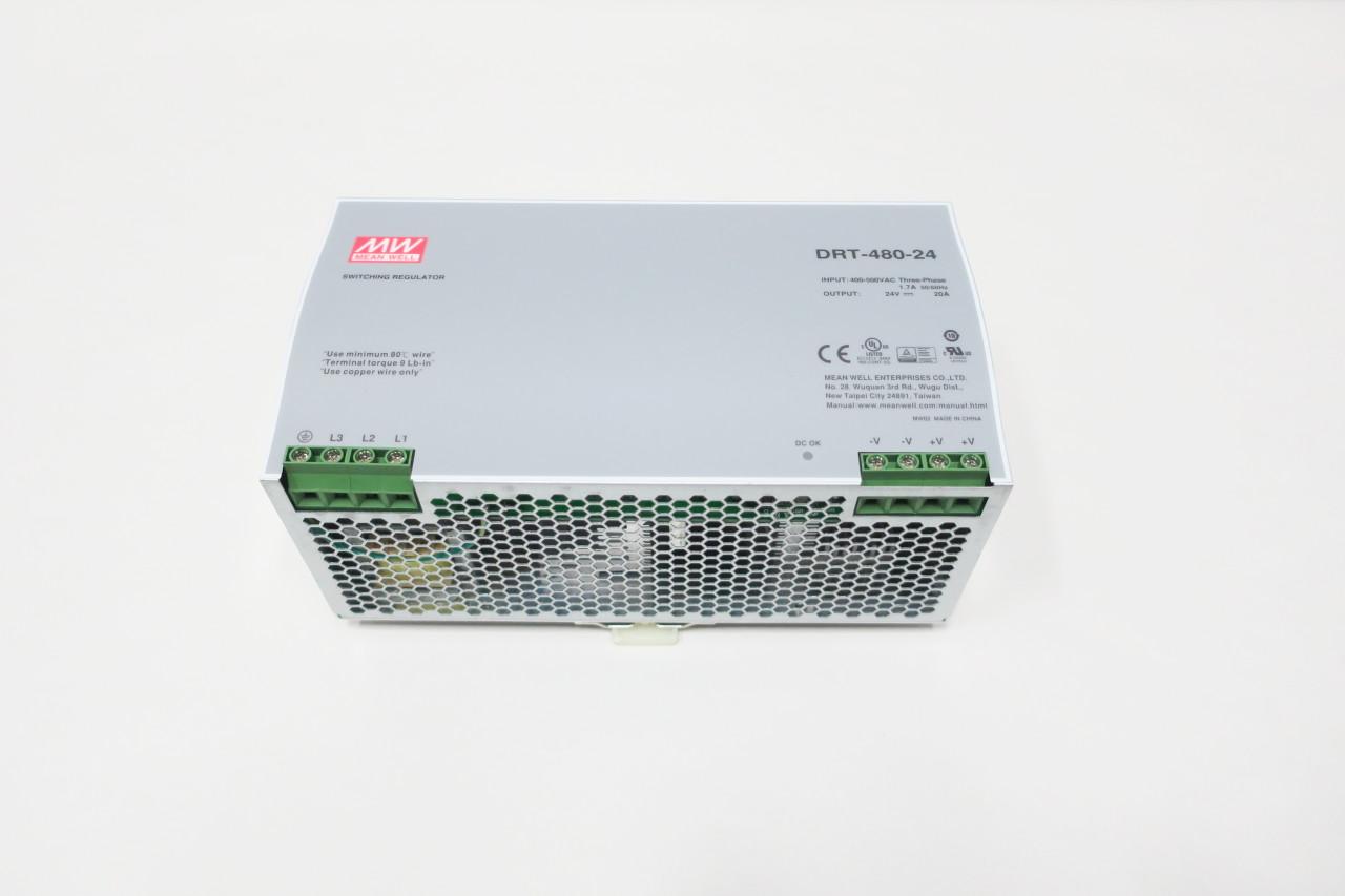 DRT-480-24 MEAN WELL, Fuentes de alimentación y controladores de potencia