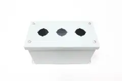 HAMMOND 1437C STEEL PUSHBUTTON ENCLOSURE 7-3/4IN 3-3/4IN 4-1/2IN