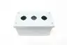 HAMMOND 1437C STEEL PUSHBUTTON ENCLOSURE 7-3/4IN 3-3/4IN 4-1/2IN thumbnail 1