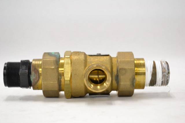 Watts 9d M2 Backflow Preventer Brass Threaded 34in Npt Dual Check Valve B306160 6462