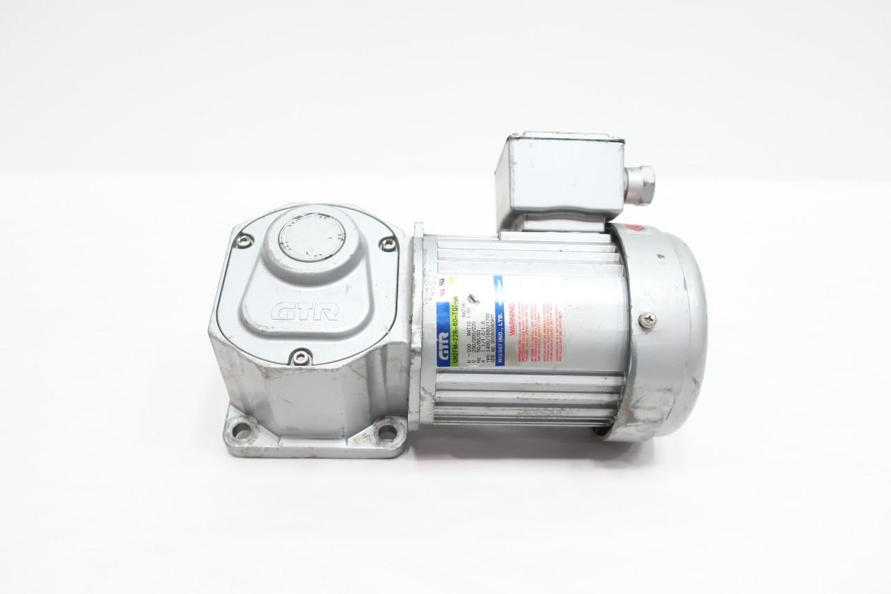 GTR FSMN-20-240-S40ZX GEARMOTOR 6.95RPM 1PH 40W 100V-AC