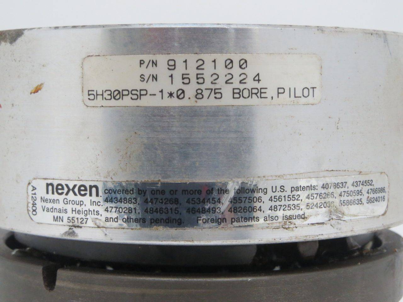 4HP Pilot Mount Multi Disc Clutch Nexen 924000 4HP Pilot Mount Multi Disc Clutch Nexen 924000