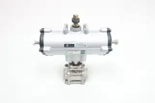 NIPPON TADMS925UUP-025 PNEUMATIC BALL VALVE 1IN NPT