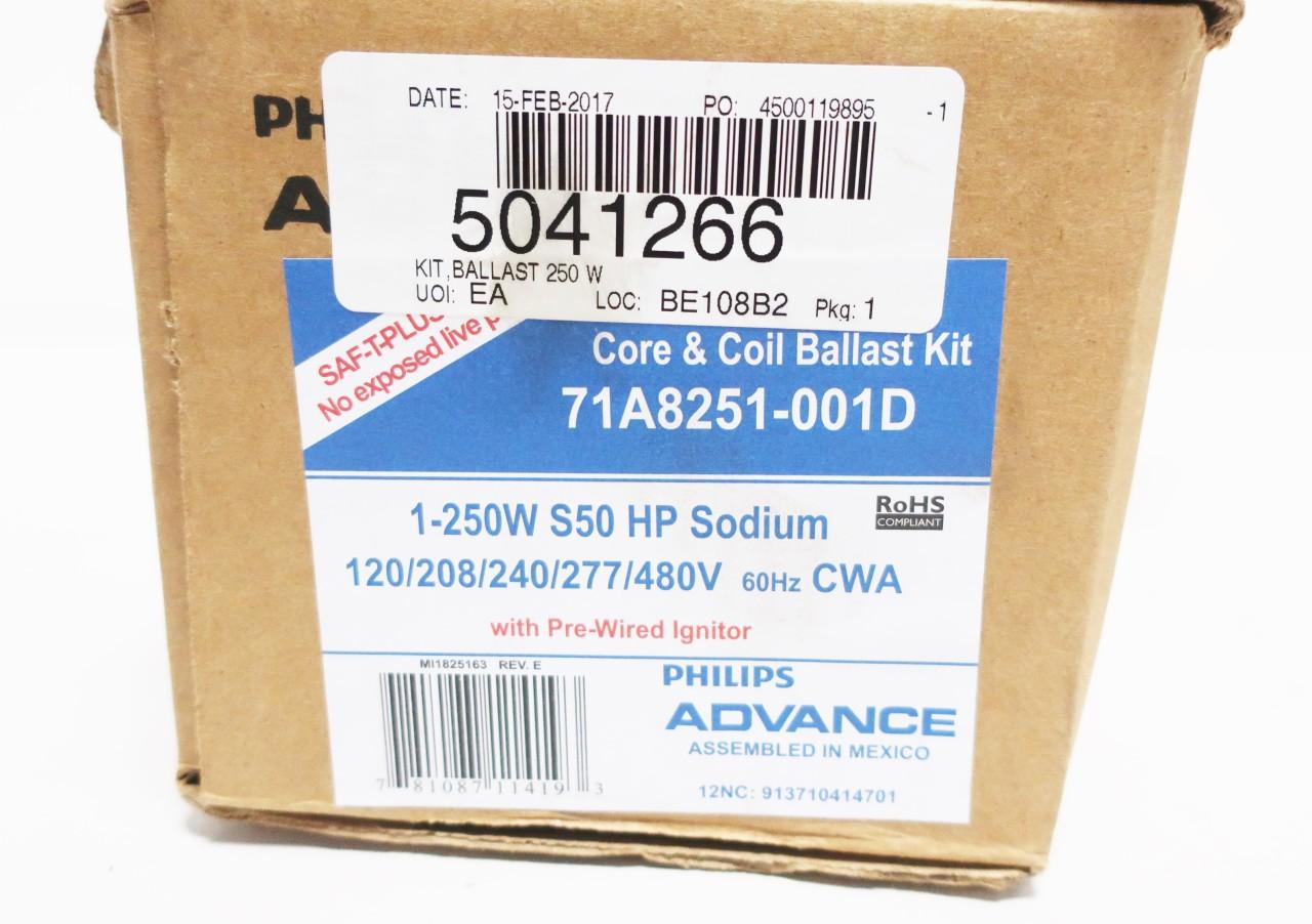 Philips Advance Core & Coil Ballast KIt With Pre-Wired Ignitor 250W 71A8251-001D 