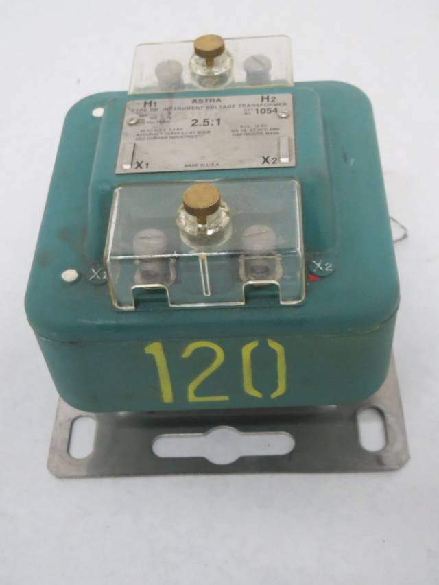 GEC DB 1054 ASTRA 2.51 VOLTAGE 500VA 300VAC 10KVAC TRANSFORMER B310941