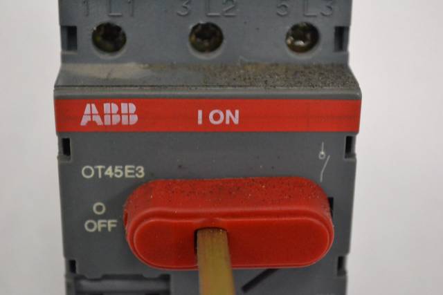 ABB OT45E3 GENERAL PURPOSE 3 PHASE 60A AMP 600V-AC 3P DISCONNECT SWITCH ...