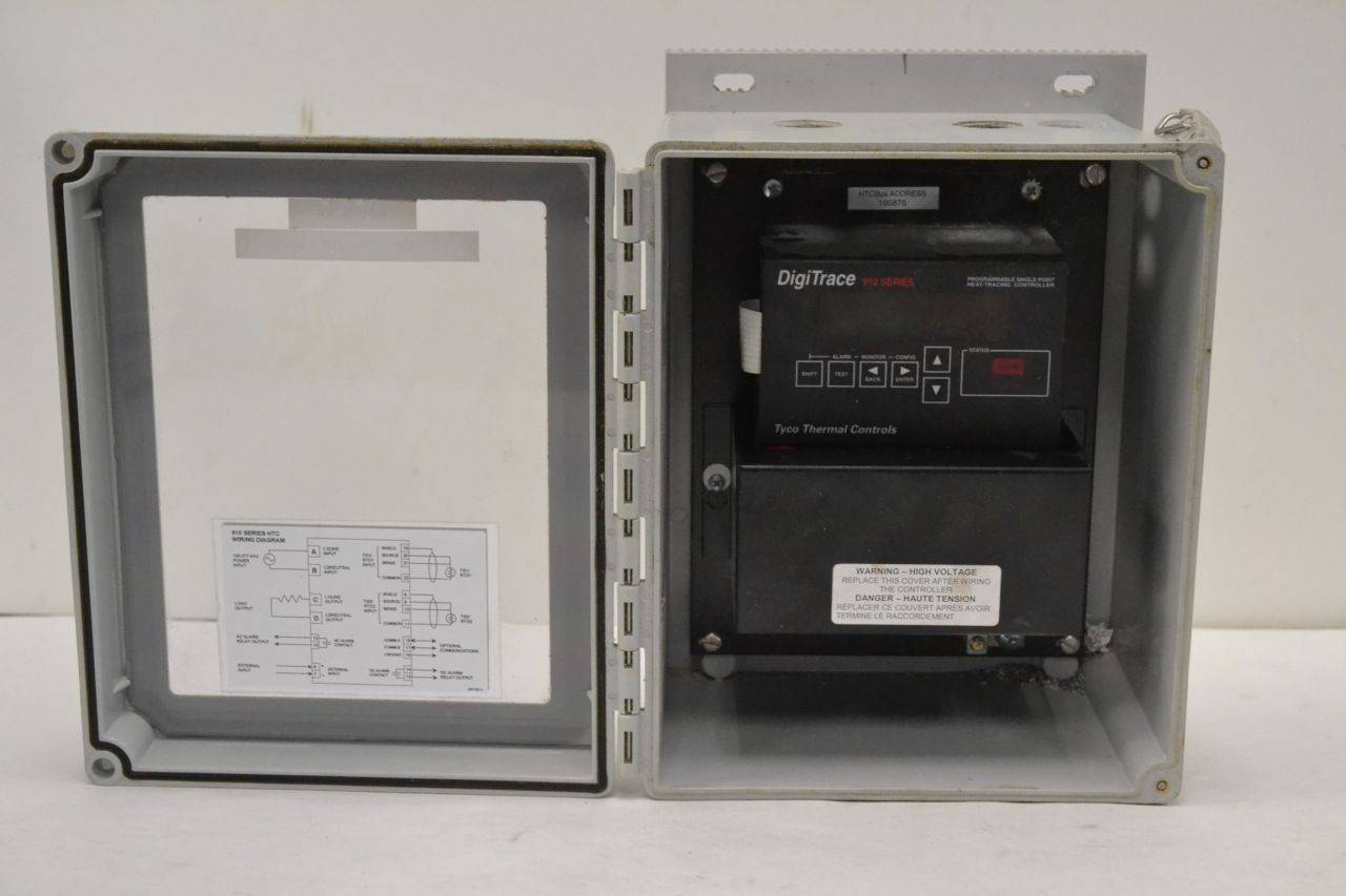 Digitrace 910 E1FWL SSR2 Heat Tracing Controller 120-277v-ac 30a Amp B311179