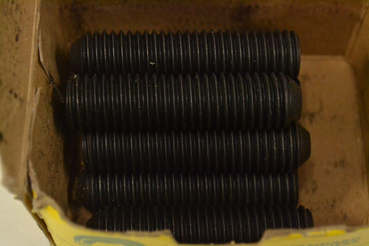 Black Finish Heat Treated Alloy Steel Cup Point Holo-Krome 32252 5/8-11 x 2-1/2 Socket Set Screws