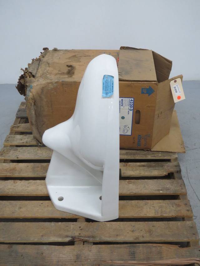 KOHLER 43300 KINGSTON ELONGATED WALLHUNG TOP SPUD TOILET BOWL B313527