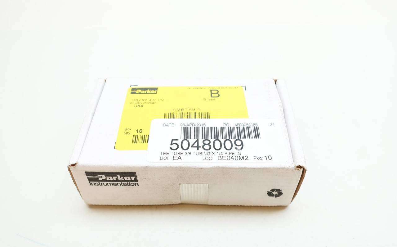 Details about Box Of 10 Parker 6TUR4-B A-lok 3/8in Tube 1/4in Tube Brass Reducer Details about Box Of 10 Parker 6TUR4-B A-lok 3/8in Tube 1/4in Tube Brass Reducer