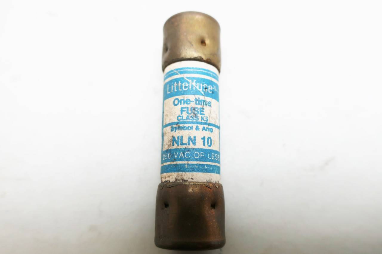 Class K5 Box of 10 250Volt Littelfuse NLN10 One Time Fuse 10Amp Class K5 Box of 10 250Volt Littelfuse NLN10 One Time Fuse 10Amp