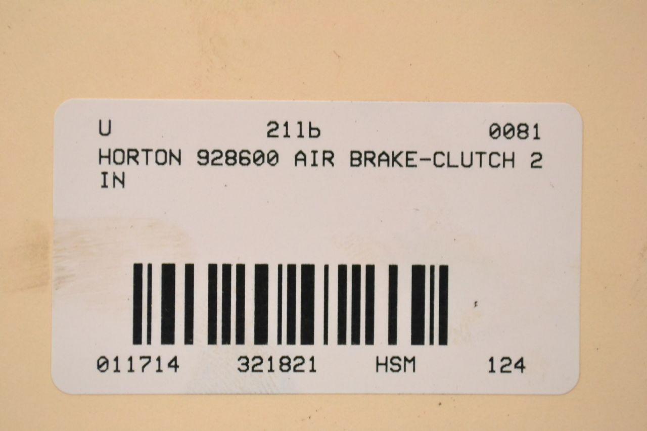 Repaired 928500 Nexen Horton MDU625 928600 5/8" Air Clamp Clutch Brake 