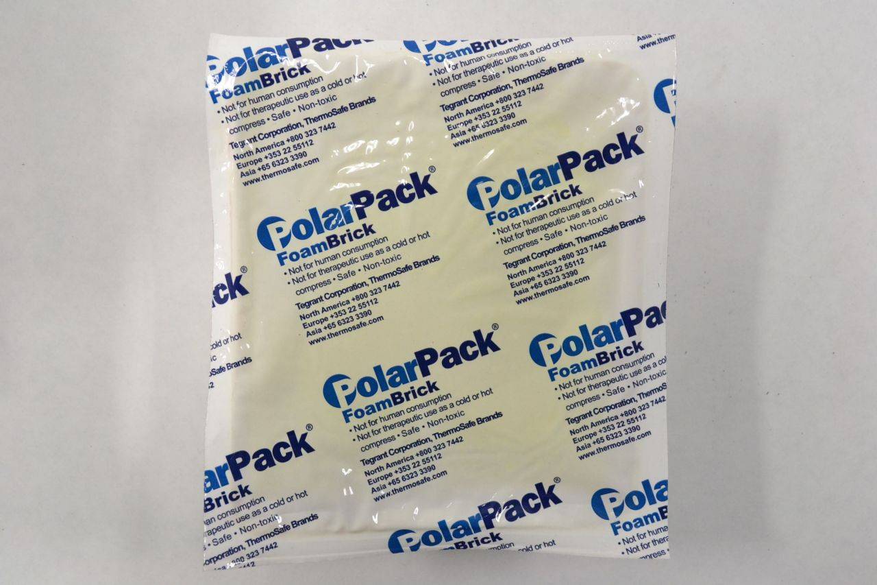 ThermoSafe Polar Pack Foam Brick Freezer Cold Ice Pack