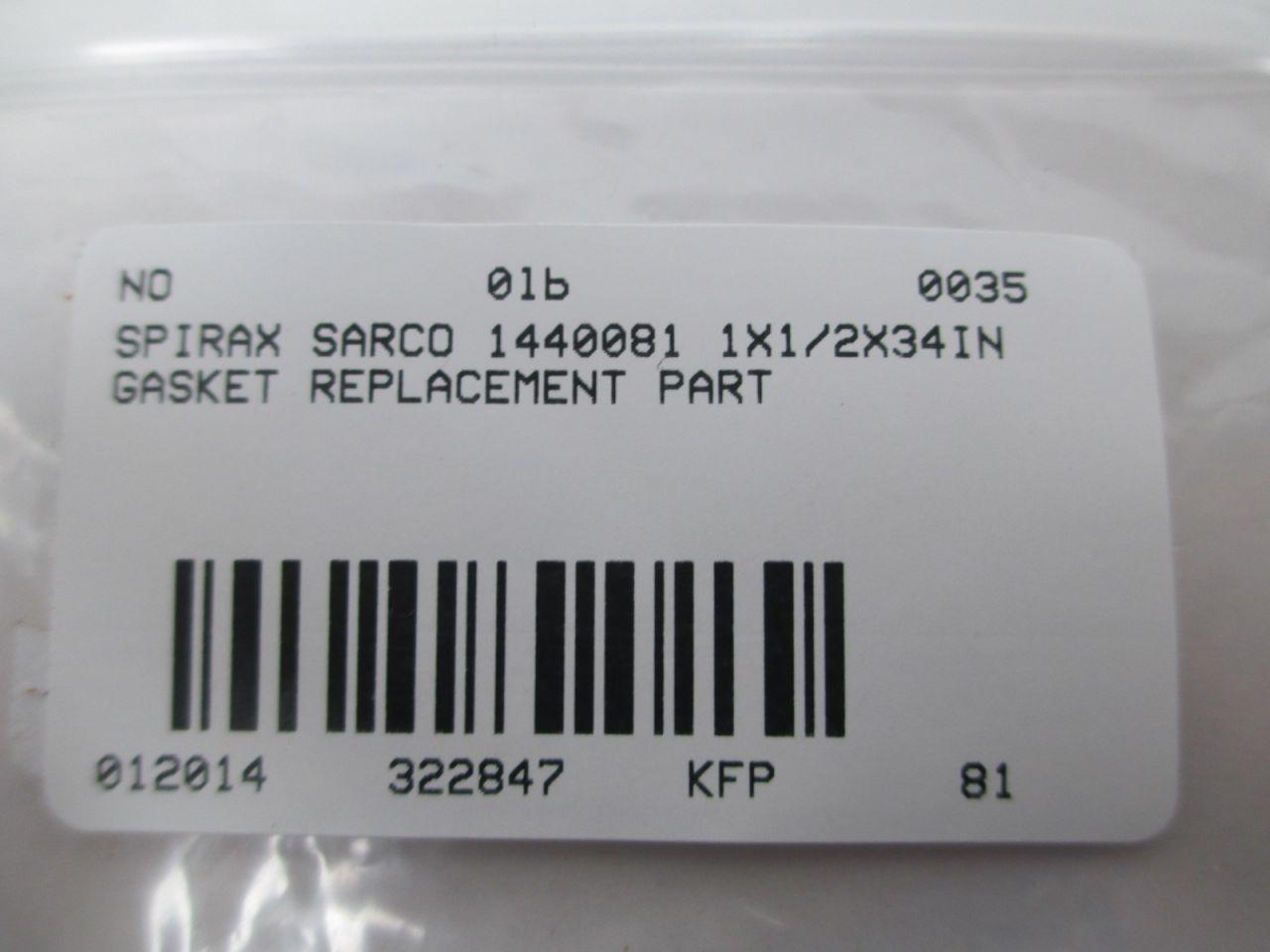 NEU/OVP 1440081 Typ SPIRAX SARCO Cover Gasket 