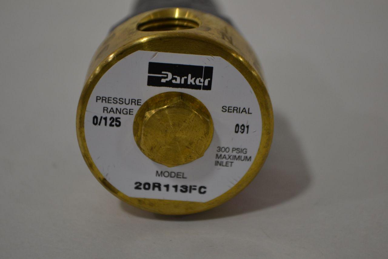 Pack of 1 Parker 20R113FC Miniature Regulators 20R Series 1/4" NPT 