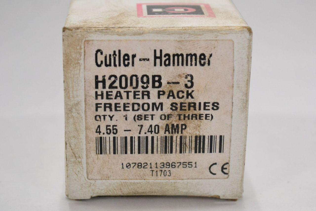 H2009B-3 Eaton Heater Pack 7.40A Freedoom Series NEW Set of 3 