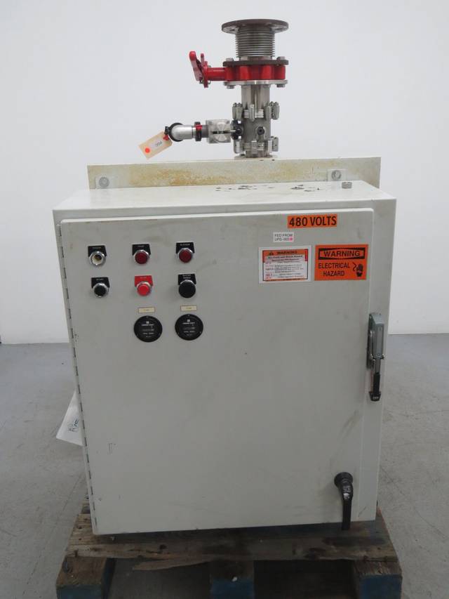 LEYBOLD WSU501/SV200 503M3/H 80PSI 460V 14.8A 71/2HP VACUUM PUMP SYSTEM B325976