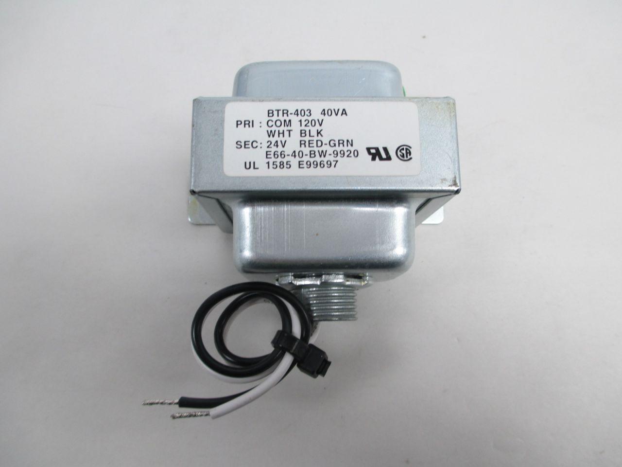 BTR-403 120V-AC 24V-AC 40VA TRANSFORMER D326172