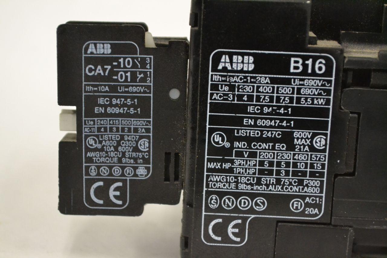 Details about   ABB B16-30-01 Contactor show original title R21M56 