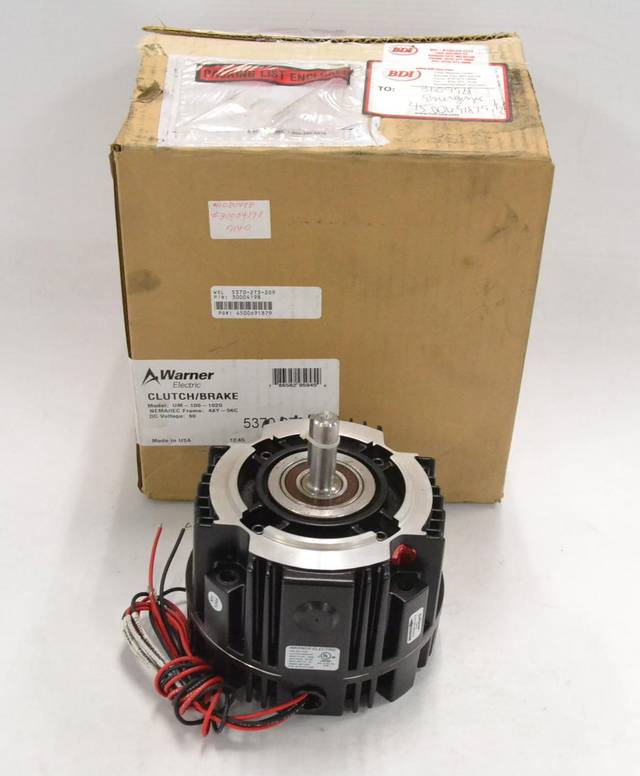 WARNER ELECTRIC 5370273209 UM1001020 BRAKECLUTCH 90VDC 5/8IN 48Y
