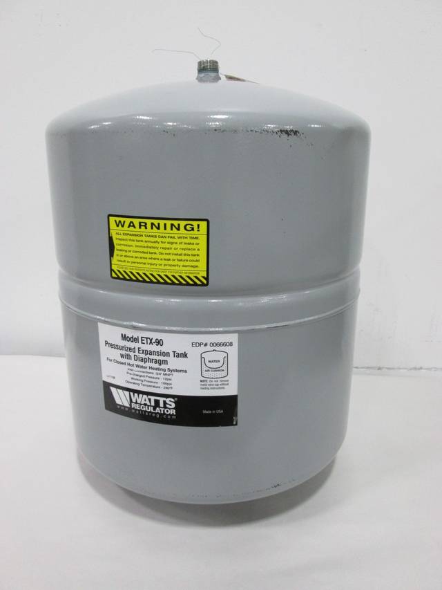 WATTS 0066608 ETX90 3/4IN NPT PRESSURIZED EXPANSION WATER TANK D332150