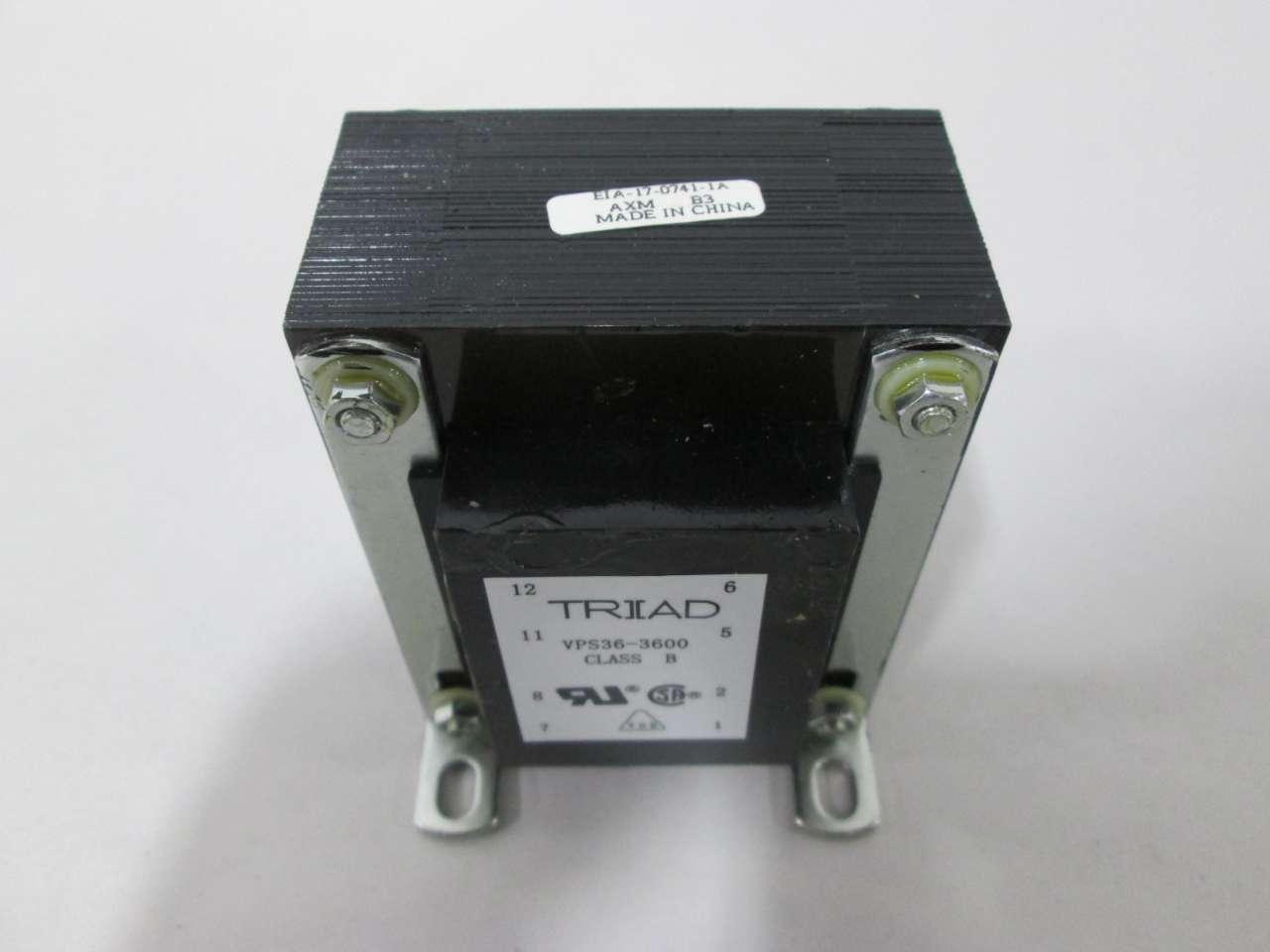 TRIAD VPS36-3600 VOLTAGE 130VA 1PH 115/230V-AC 18/36V-AC TRANSFORMER ...