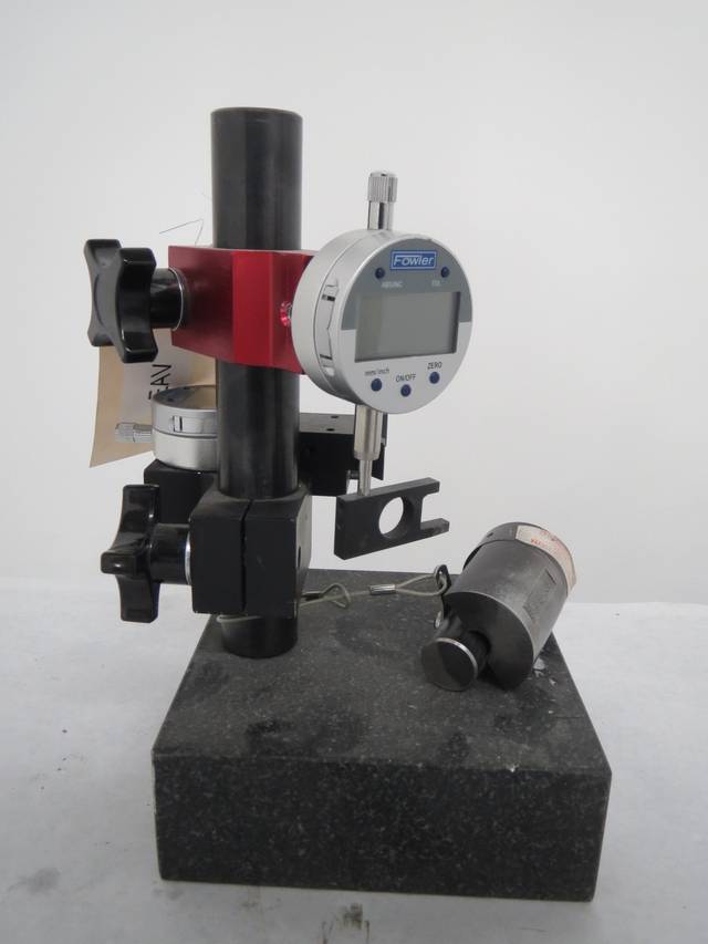 FOWLER DIGITAL DIAL INDICATOR TWIN GAUGE COMPARATOR ASSEMBLY B337527