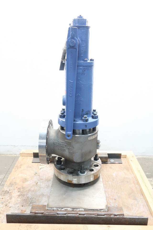 CROSBY VALVE & GAGE HB BP 86 E 6M16 STAINLESS RELIEF VALVE 2485PSI 6IN