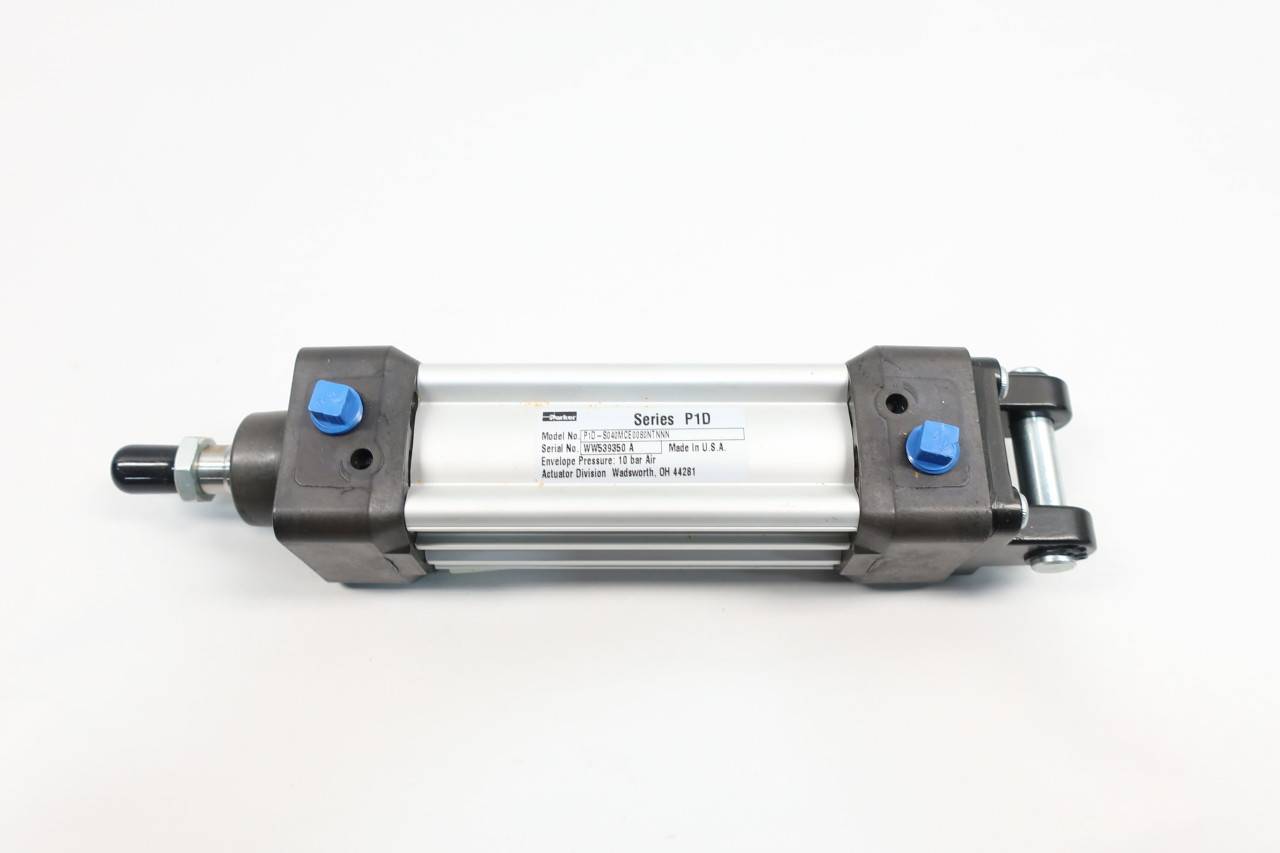 Parker P1DS040MCE0080NTNNN Series P1d Pneumatic Cylinder 40mm X 80mm 10bar