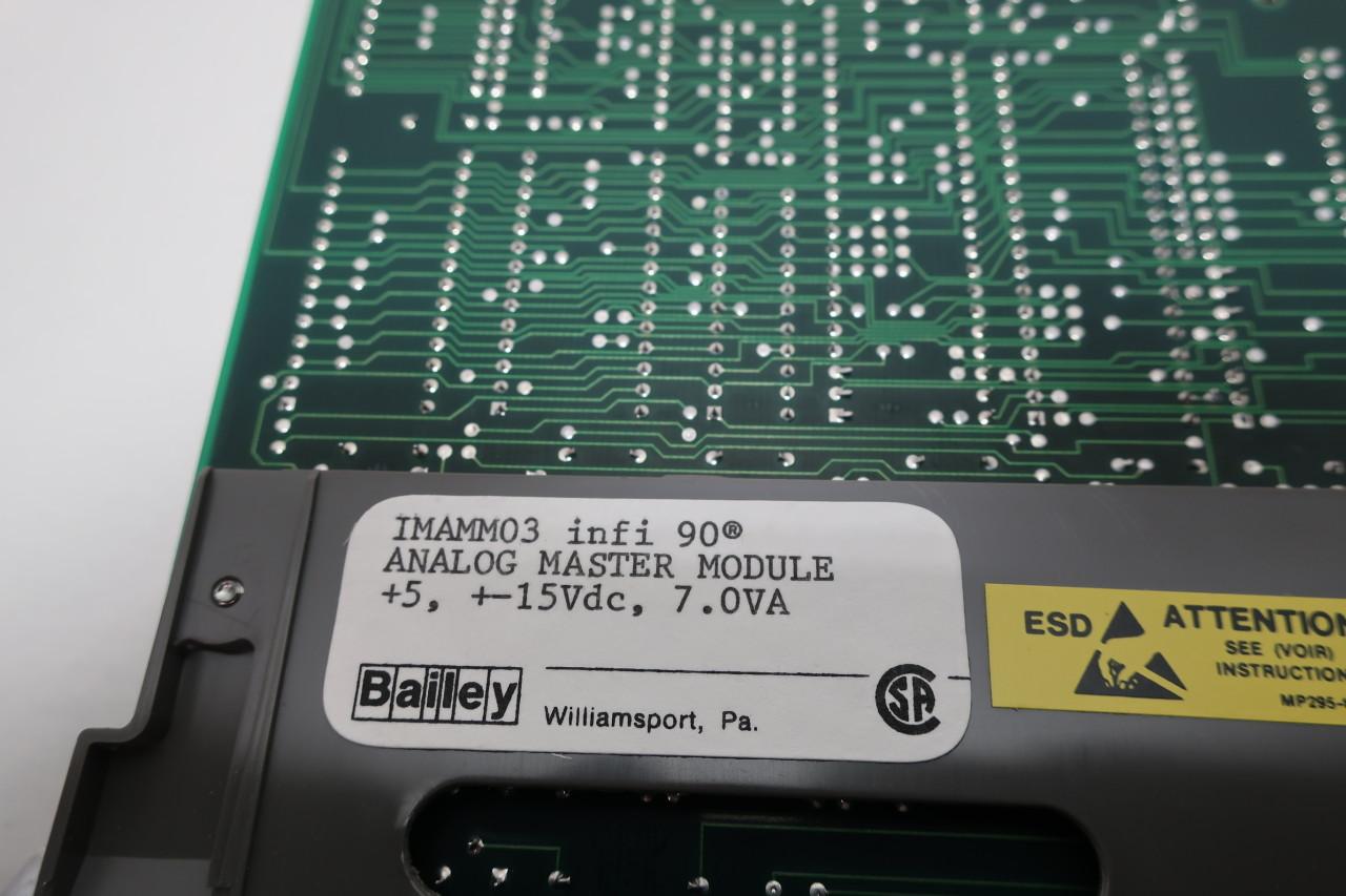 Details about   ABB Bailey DCS NAMM03 NETWORK 90 ANALOG MASTER MODULE