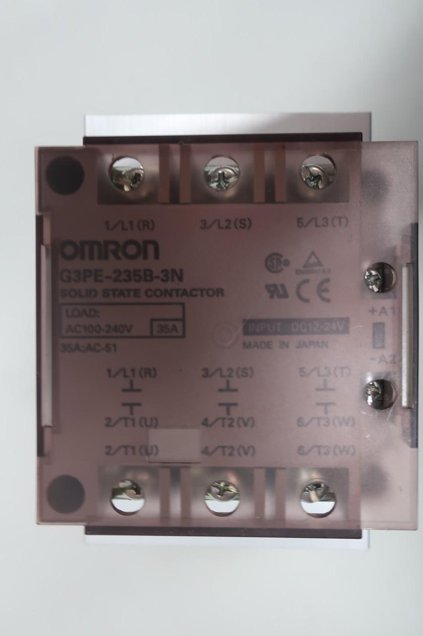 OMRON G3PE-235B-3N CONTACTOR 12-24V-DC 35A AMP 100-240V-AC SOLID