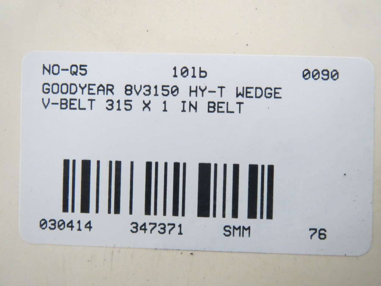 17/32 Thickness 80.25 lb CARLISLE R8V4750-5 Rubber Wedge-Band Wrapped-Molded Banded Belts 1 Width 476.1 Length 476.1 Length 1 Width 17/32 Thickness 17/32 Thickness 80.25 lb CARLISLE R8V4750-5 Rubber Wedge-Band Wrapped-Molded Banded Belts 1 Width 476.1 Length 476.1 Length 1 Width 17/32 Thickness