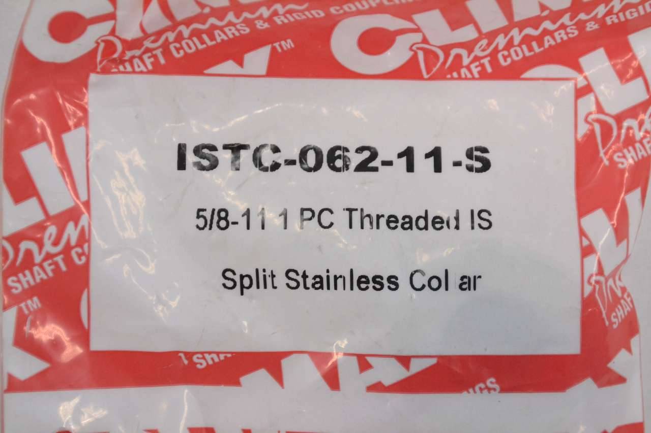 ISCC Series Bore Side 1: .3750 in ASTM B211 Side 2: .3750 in Plain ISCC-Series One-Piece Clamping Couplings Bore Aluminum Climax Metal Products ISCC-037-037-A 