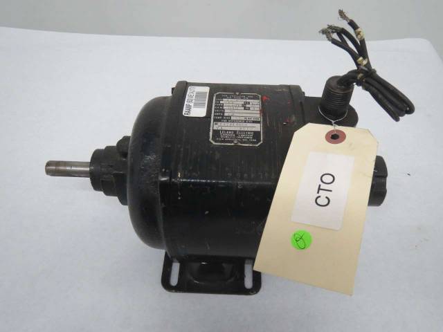 LELAND ELECTRIC KS 2991 AC 1/3HP 110V-AC 1140RPM 56Y 1PH ELECTRIC MOTOR