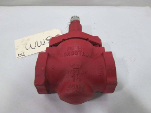 Nordstrom Fig 142 Mod 59 45823 Iron Threaded 1 12 In Npt Plug Valve D356024 3427