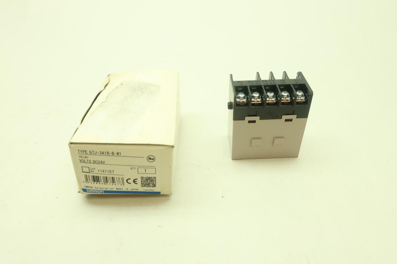 Omron G7J-3A1B-B-W1 Power Relay 24v-dc