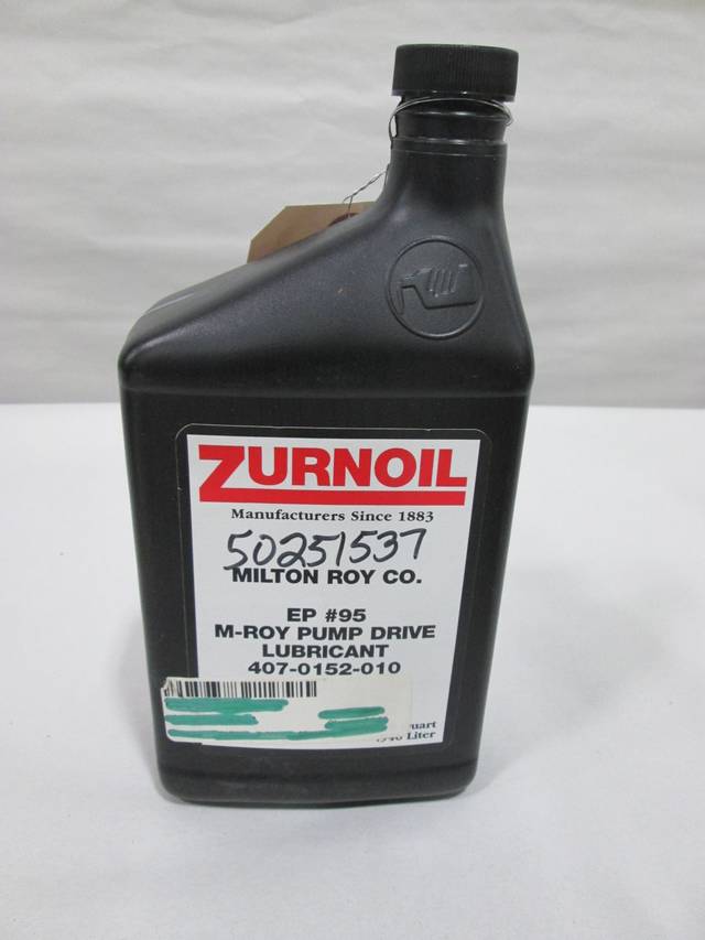 ZURN EP-95 407-0152-010 M-ROY PUMP DRIVE LUBRICANT OIL D357612