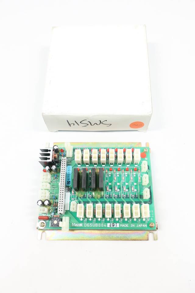MAZAK D65UB004491 REMOTE I/O PCB CIRCUIT BOARD