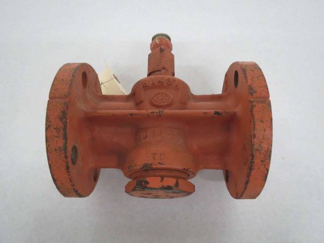 HUBER R1431 RESUN 1-1/2 IN IRON FLANGED PLUG VALVE B369568