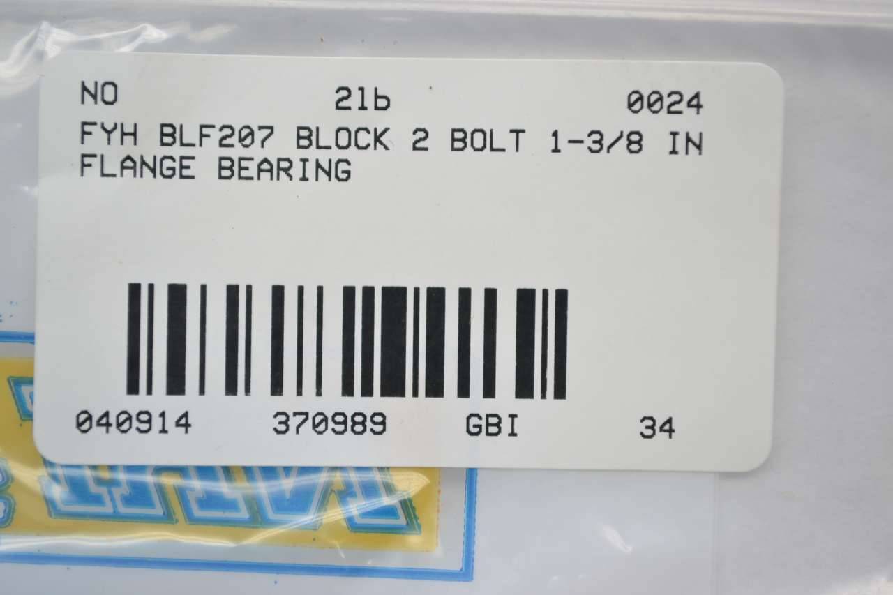1 PIECE FYH UCFLX07 35MM MD 2-BOLT FLANGE UNIT 1 PIECE FYH UCFLX07 35MM MD 2-BOLT FLANGE UNIT