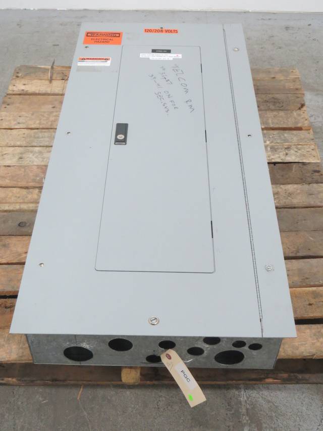 EATON PRL-1A POW-R-LINE 225A AMP 120/208V-AC DISTRIBUTION PANEL B371036