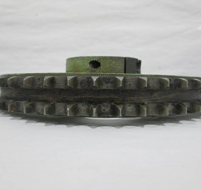 DIAMOND D50C48 DOUBLE ROW CHAIN SPROCKET 2IN BORE 48 TOOTH D377123