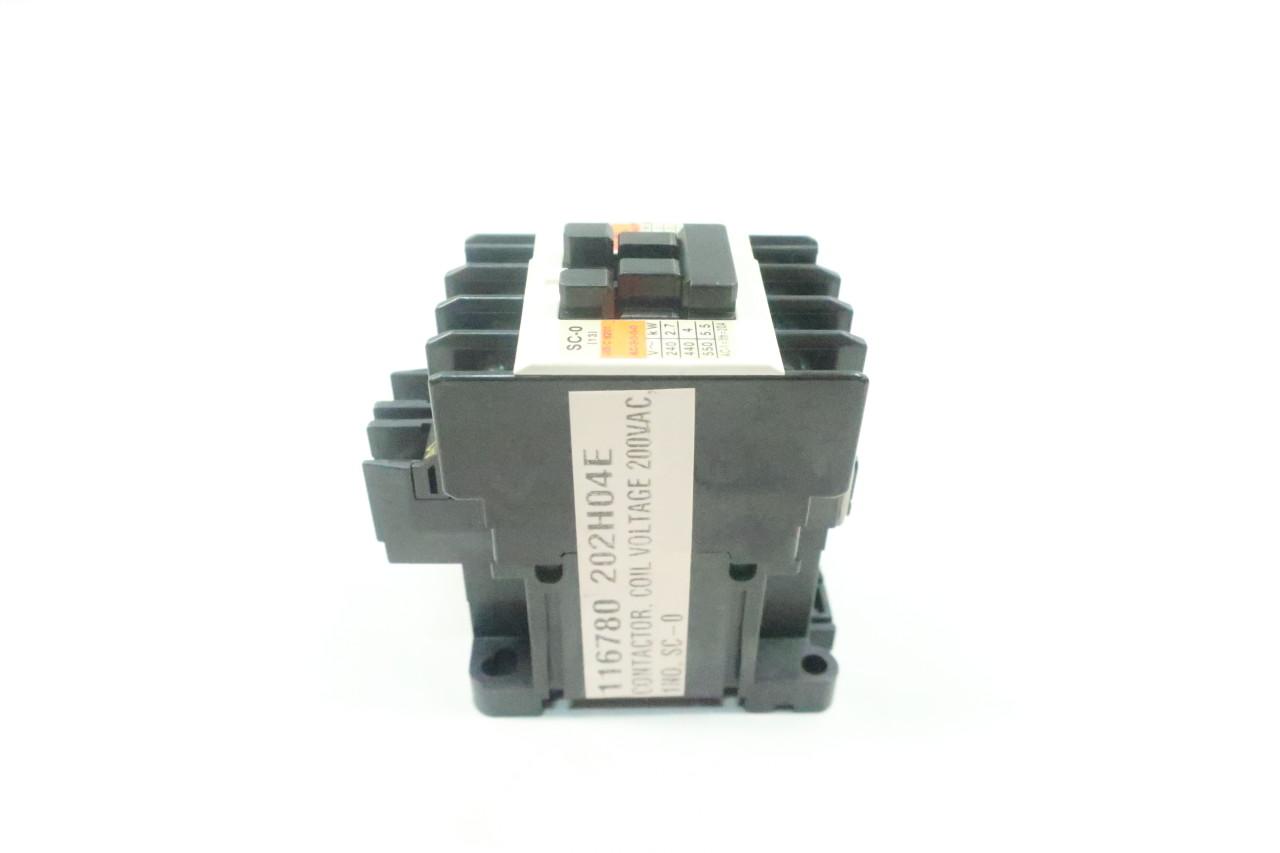 Details about   FUJI CONTACTOR SC-0 SC13AA 200-220V COIL 20A AMP 13 