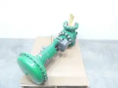 FISHER ET 667 DVC6200 SIZE 70I PNEUMATIC STEEL FLANGED CONTROL VALVE 6IN 300