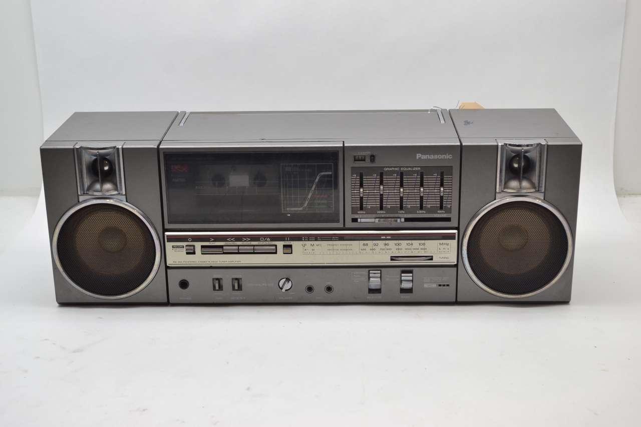 National スピーカーシステム RX-C45 ラジカセ（1983年発売） National スピーカーシステム RX-C45 ラジカセ（1983年発売