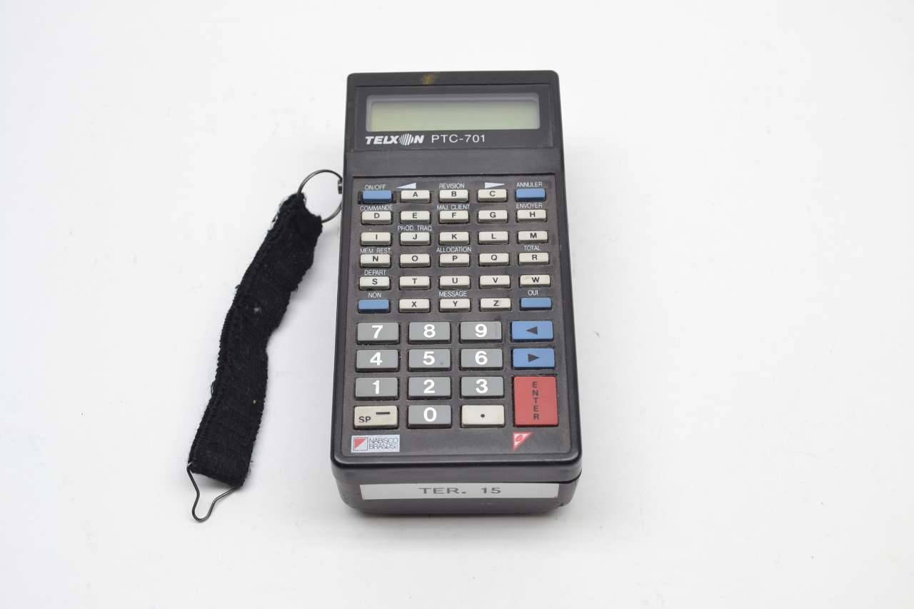 Telxon Ptc-701 Handheld Barcode Scanner Programmer B381666 for sale online
